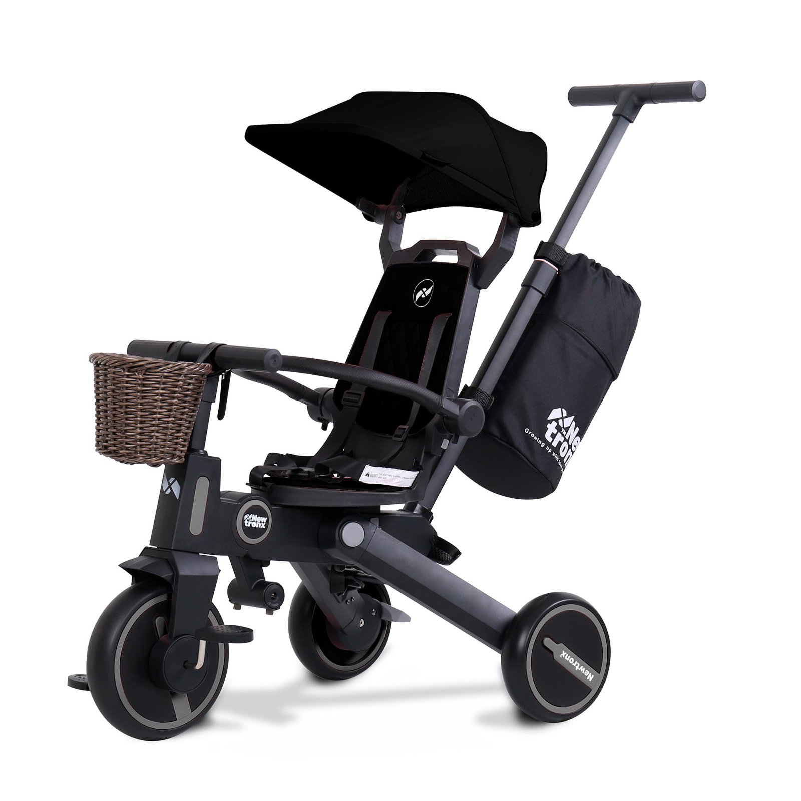 Ultimate Toddler Tricycle By Newtronx: Trixplorer Black Edition