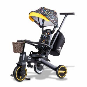 Newtronx Adventure Pro foldable toddler tricycle, Cosmo edition