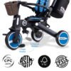 REVISION Waves color position-min Newtronx Adventure Pro foldable toddler tricycle, Waves edition, view 5