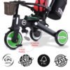 Newtronx Adventure Pro foldable toddler tricycle, WaterMelon edition, view 5