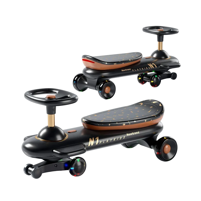 Black Swing Car for Kids